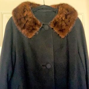 Vintage Cashmere Betty Rose Coat